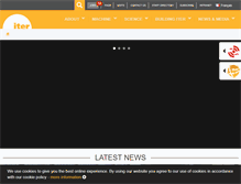 Tablet Screenshot of iter.org